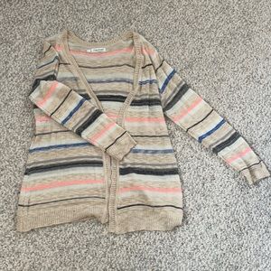 Striped Maurices cardigan